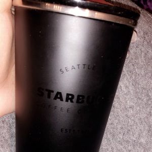 New Starbucks tumbler matte black